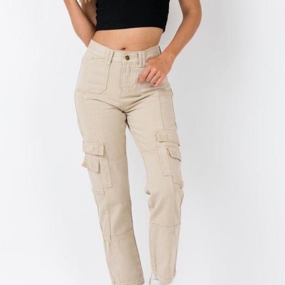 Lioness beige cargo pants